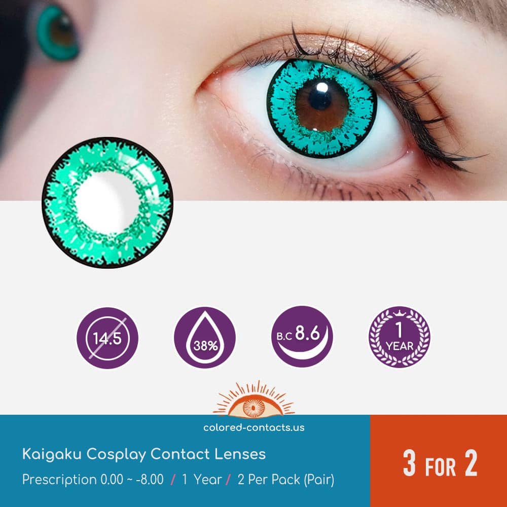 Demon Slayer Kaigaku Cosplay Contact Lenses