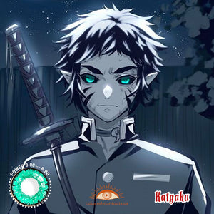Demon Slayer Kaigaku Cosplay Contact Lenses