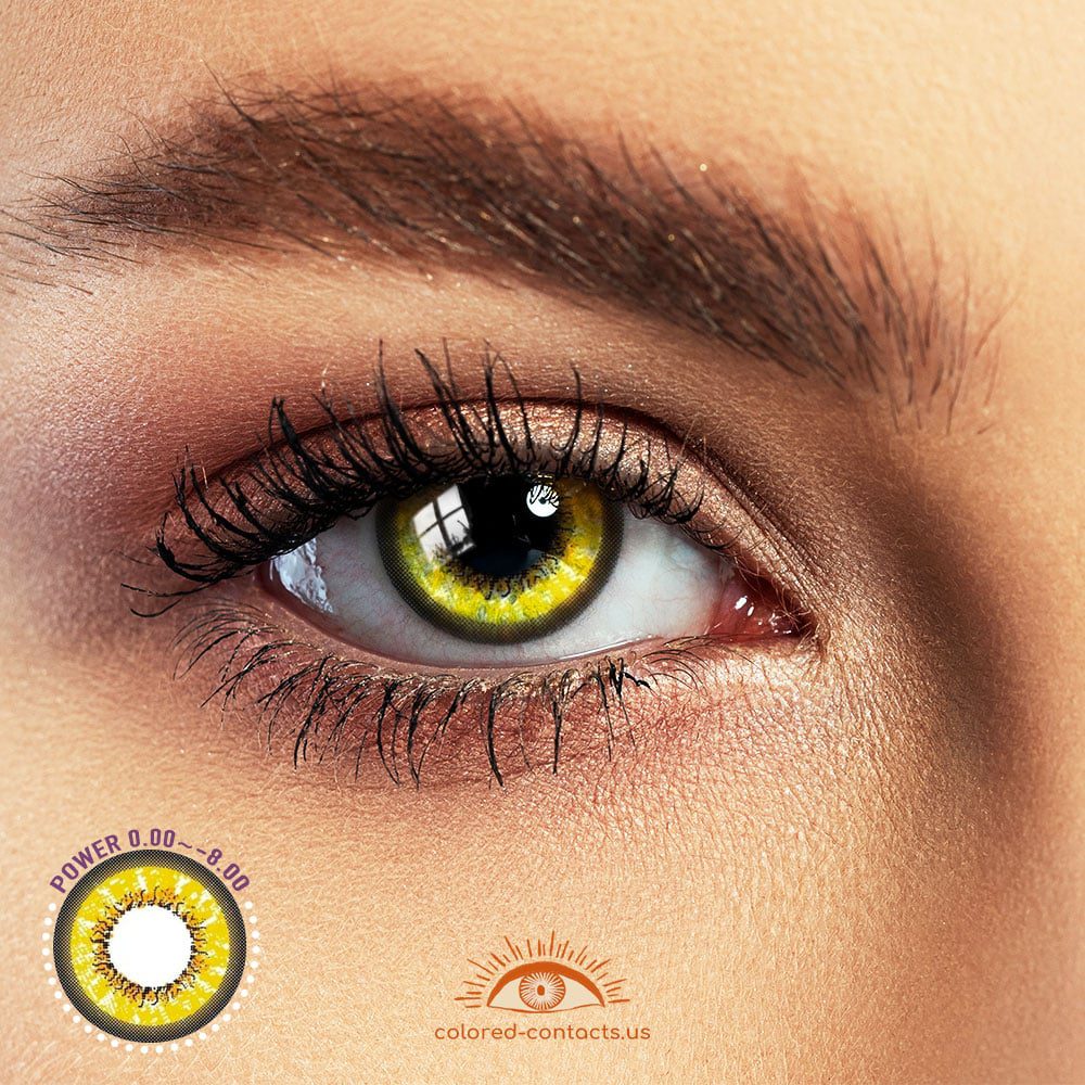 Demon Slayer Zenitsu Agatsuma Halloween Contacts