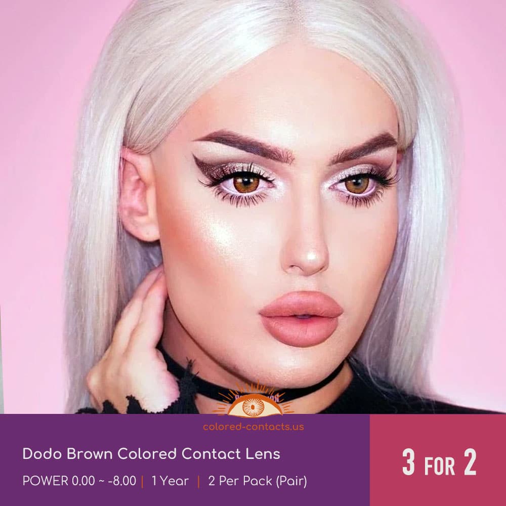 Dodo Brown Colored Contact Lens