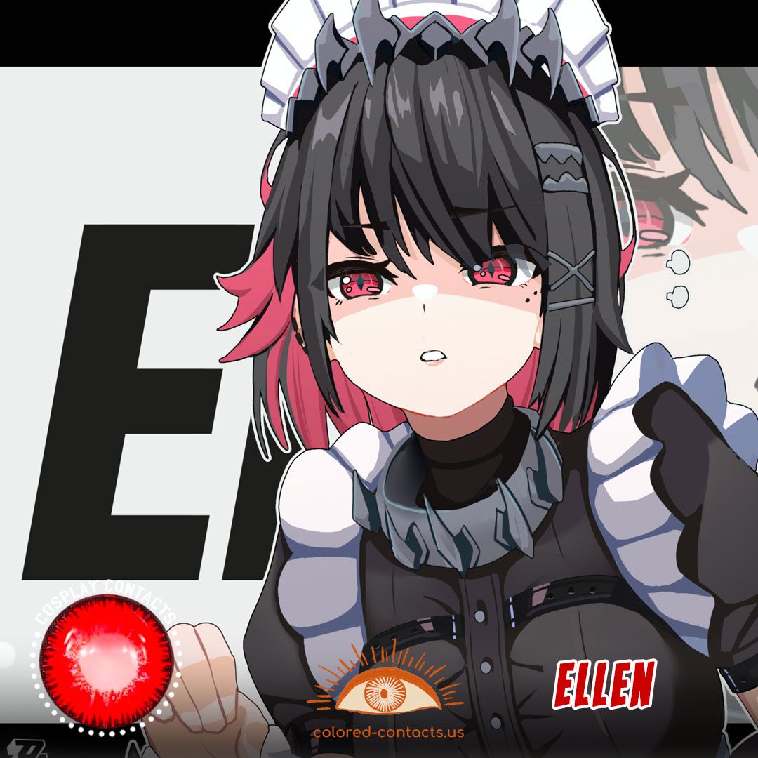 ZZZ Ellen Cosplay Contact Lenses