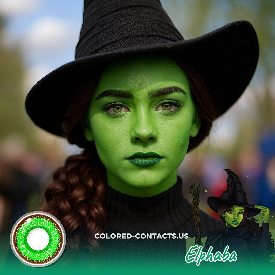 Elphaba Cosplay Contact Lenses
