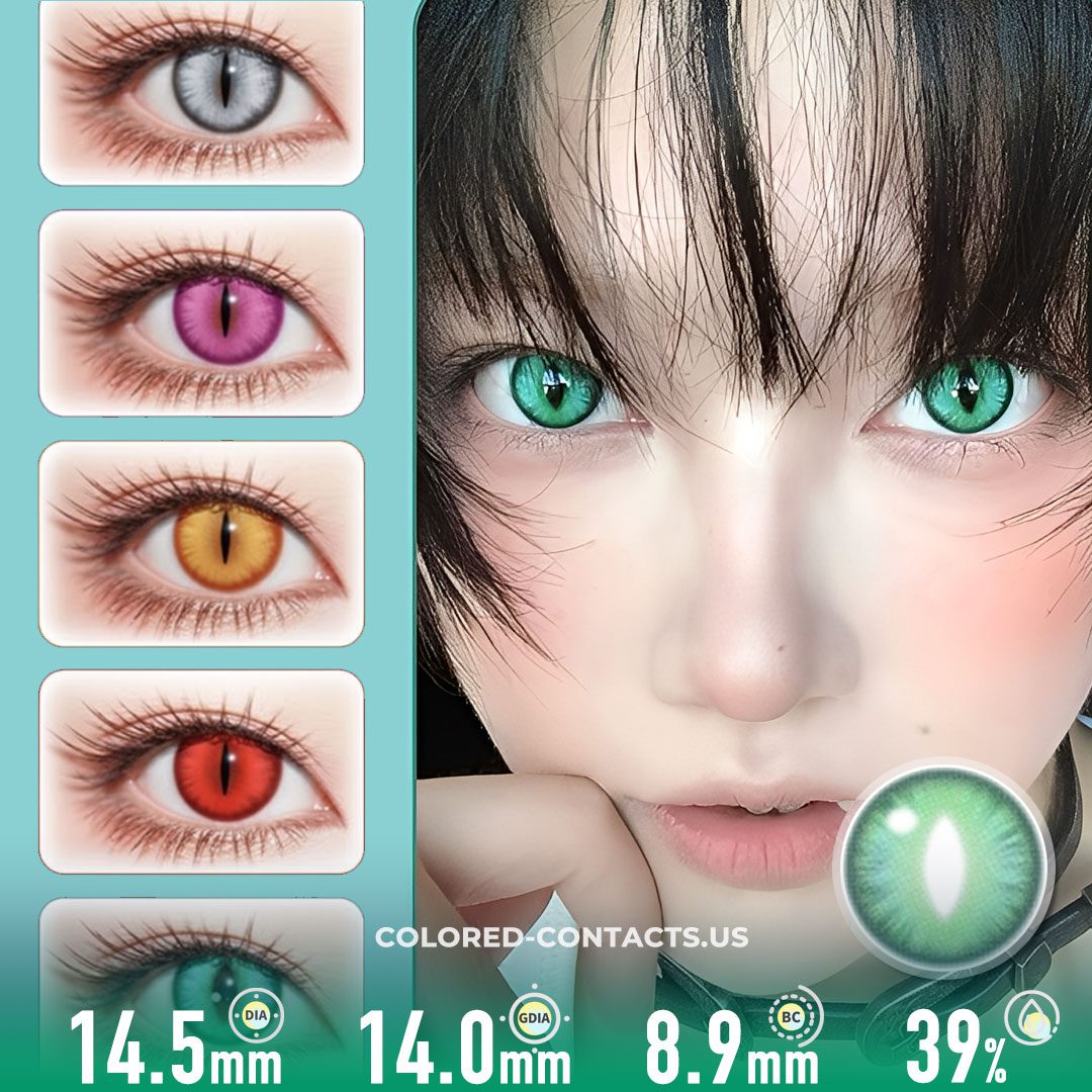Legoshi Cosplay Contact Lenses  | 4-Piece Set