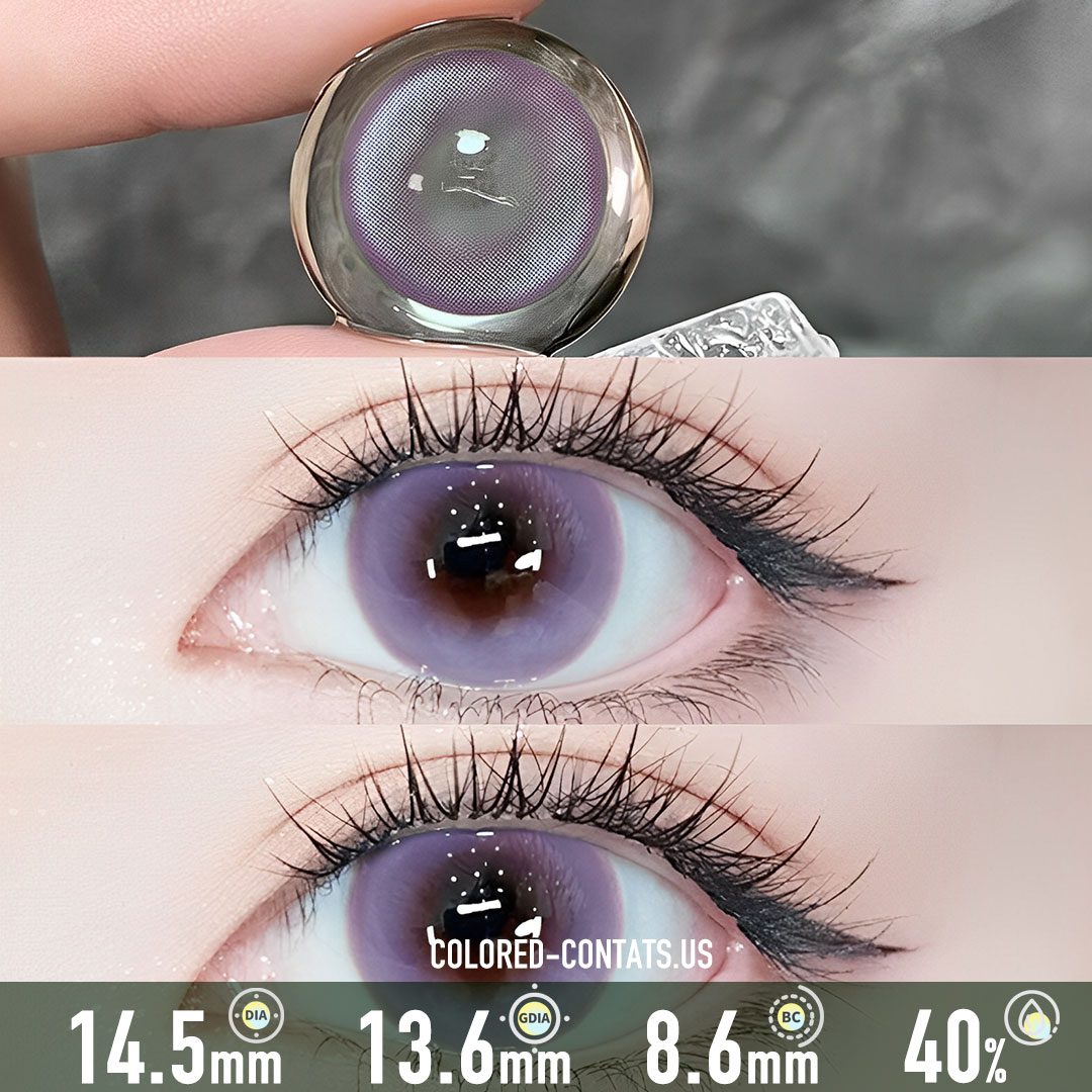 Enchanted Canterbury Lavender Contact Lenses