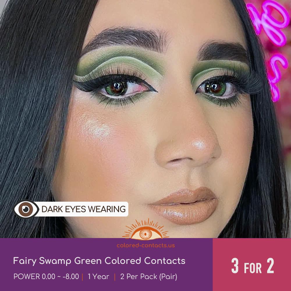 Babe Anime Pink Colored Contacts are based on the shades of pink and light blue, if you want to have pink eyes and don't want to be too exaggerated, this will be a good choice. Color and pupil combination is very good, natural and not exaggerated. PS: This is one of the most popular products in 2021 and 2022