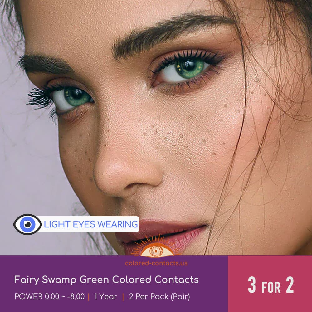 Babe Anime Pink Colored Contacts are based on the shades of pink and light blue, if you want to have pink eyes and don't want to be too exaggerated, this will be a good choice. Color and pupil combination is very good, natural and not exaggerated. PS: This is one of the most popular products in 2021 and 2022