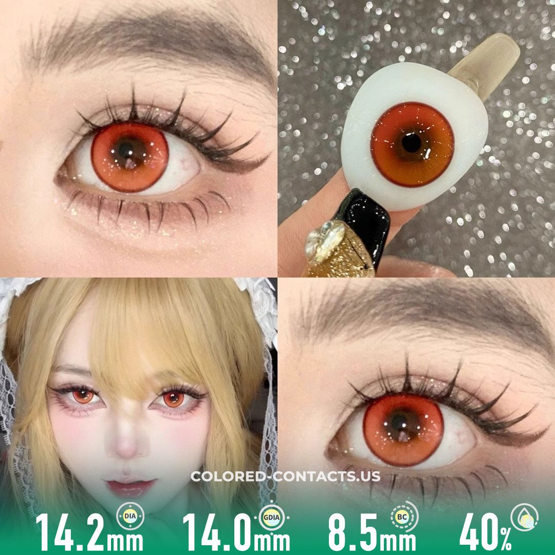 Flame & Fire Contact Lenses | 10-Piece Set