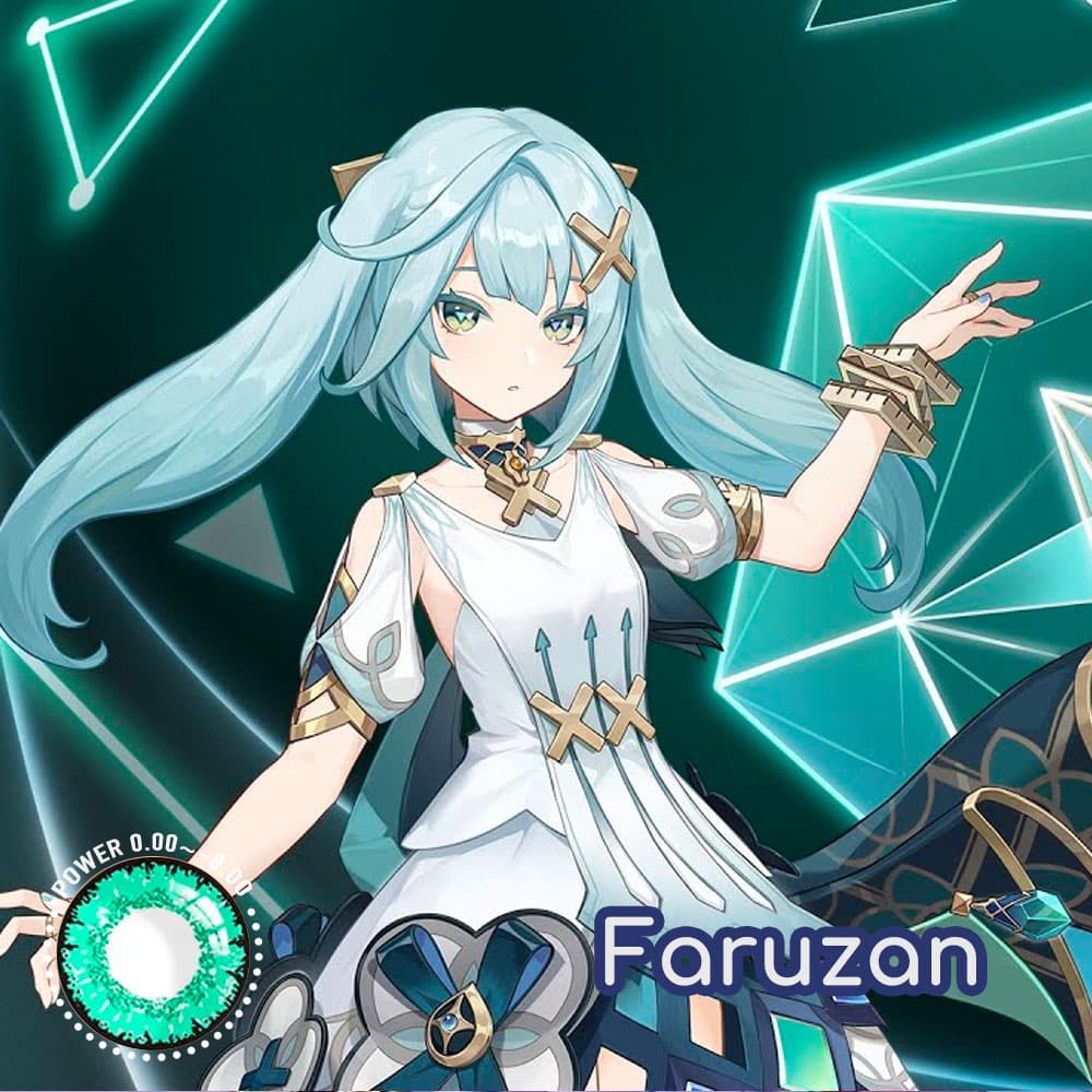 Genshin Impact Faruzan Cosplay Contact Lenses