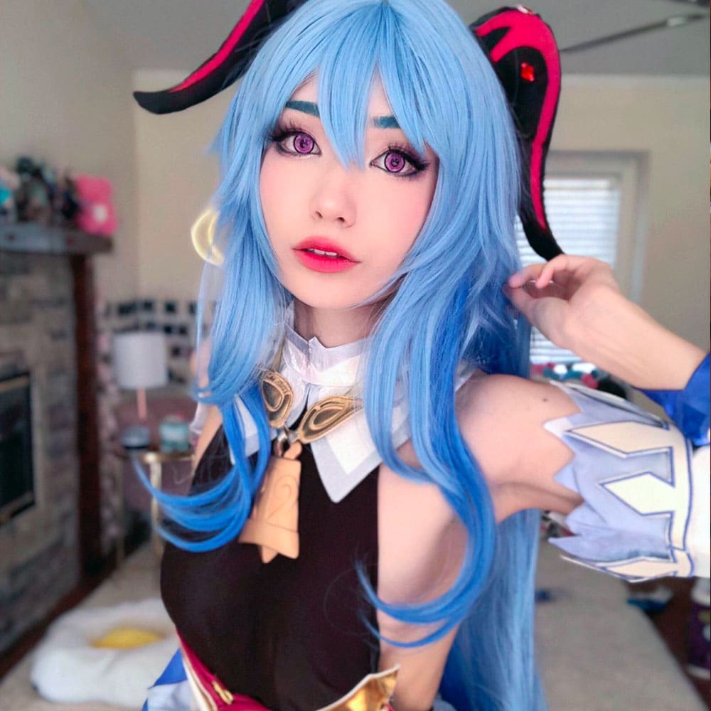 Genshin Impact Ganyu Cosplay Contact Lenses