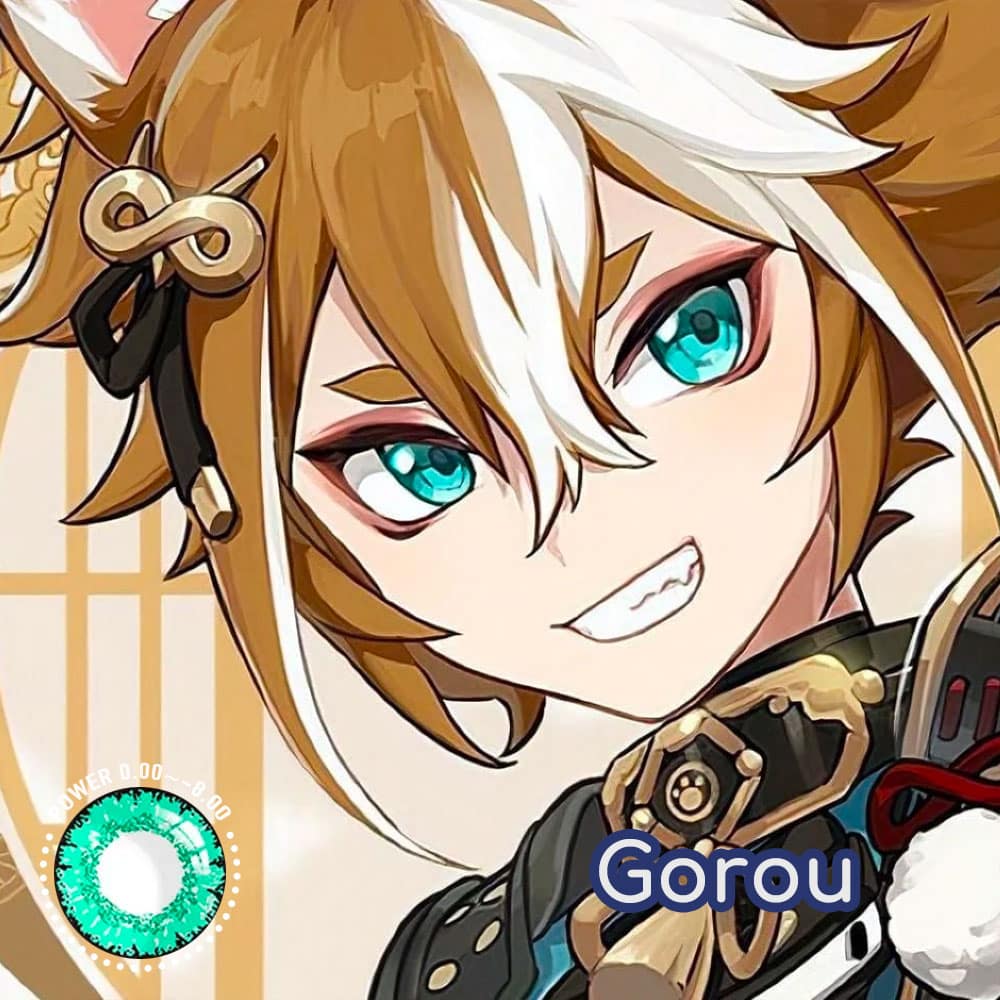 Genshin Impact Gorou Cosplay Contact Lenses