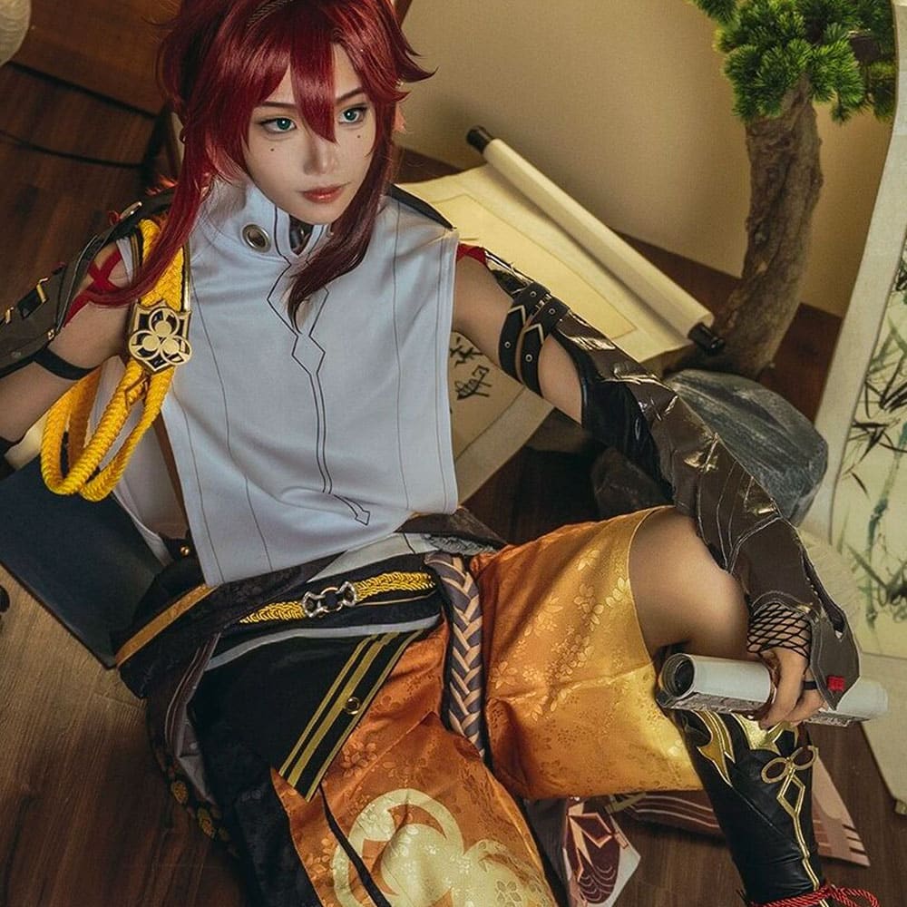Genshin Impact Heizou Cosplay Contact Lenses