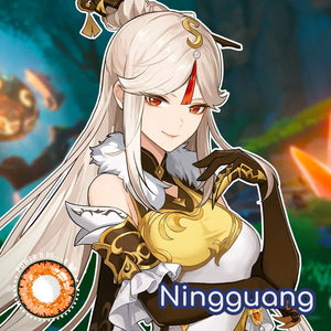 Genshin Impact Ningguang Cosplay Contact Lenses