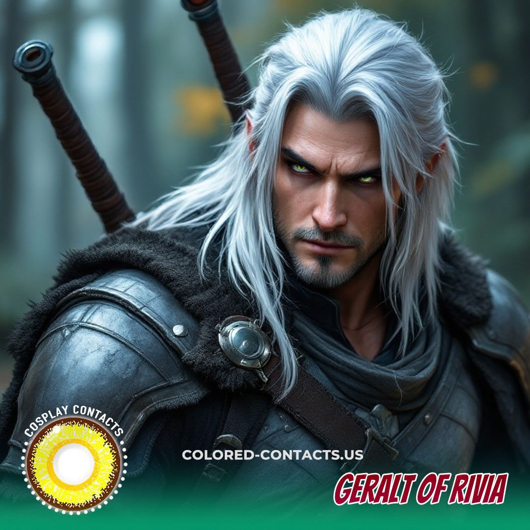 The Witcher: Geralt of Rivia Cosplay Contact Lenses