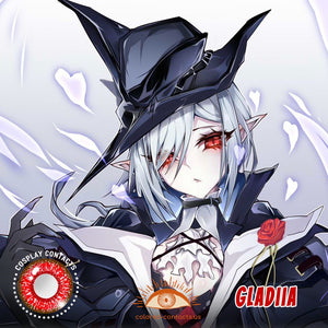 Arknights : Gladiia Cosplay Contact Lenses