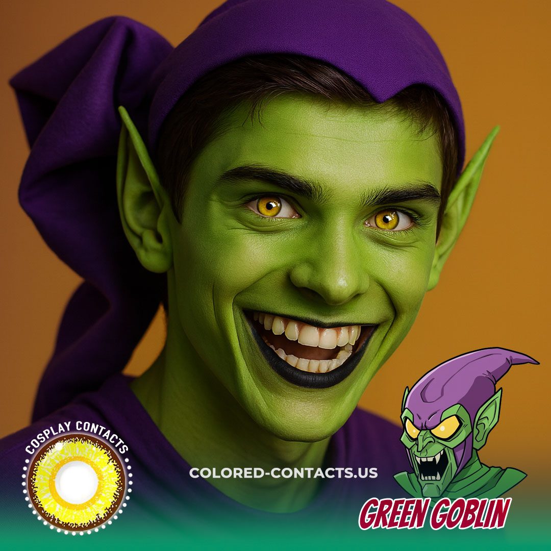 Green Goblin Cosplay Contact Lenses