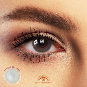 Green Orange Grey Colored Contacts