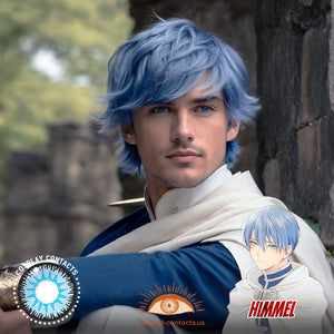 Himmel Cosplay Light Blue Contact Lenses