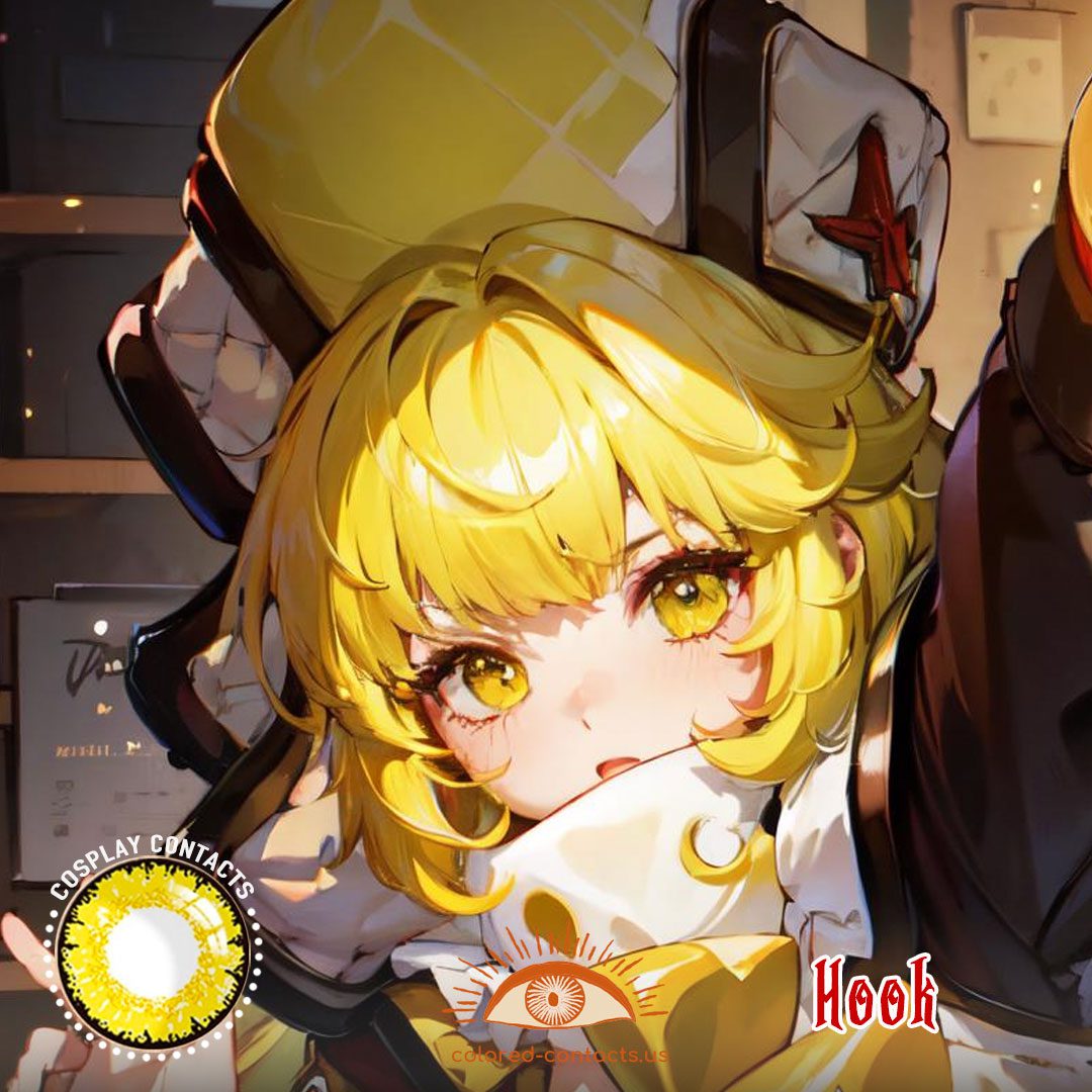 HONKAI :  Hook Cosplay Contact Lenses