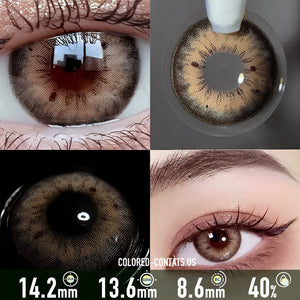 Iffy Brown Contact Lenses