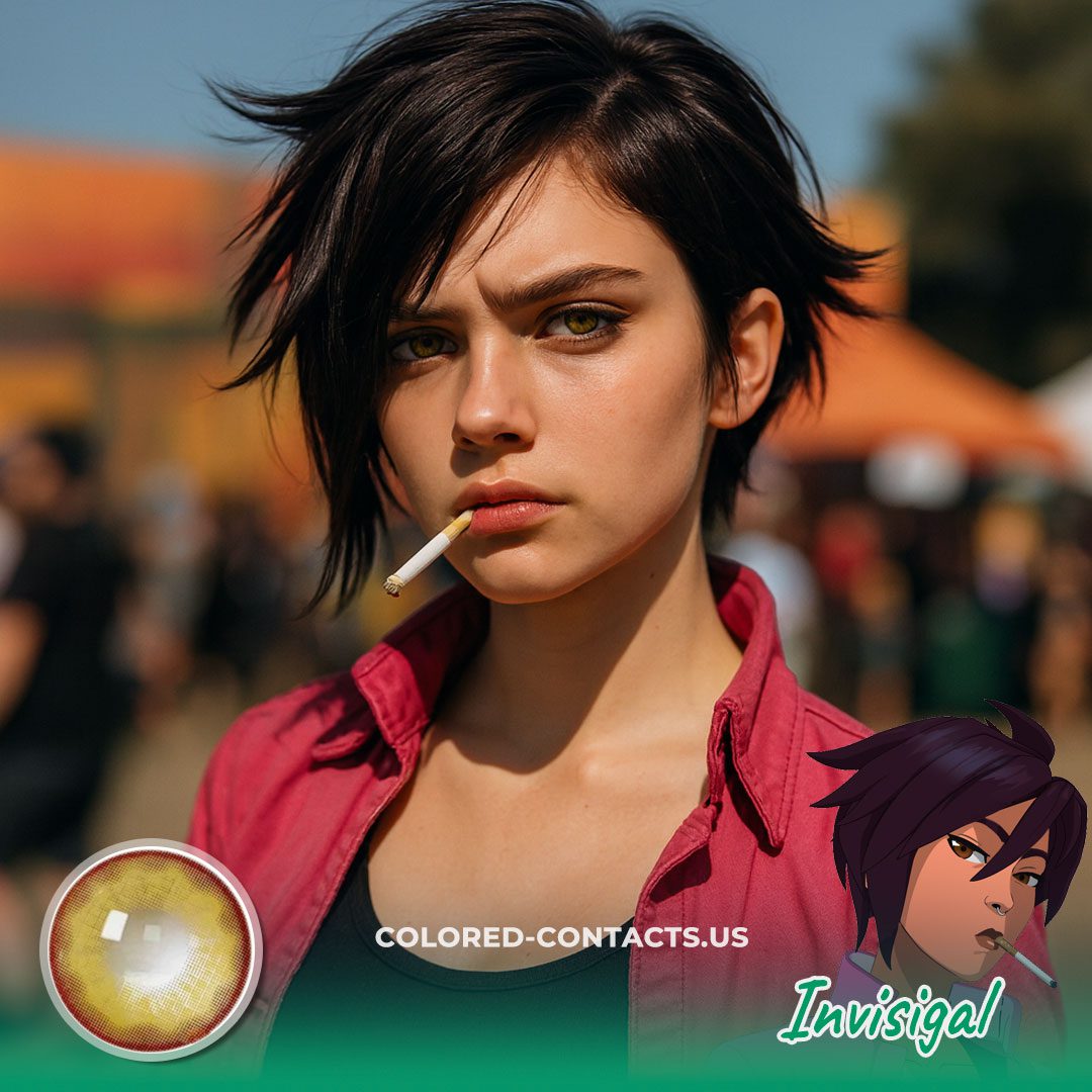 Invisigal Cosplay Contact Lenses