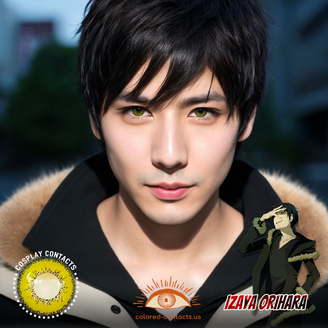 Izaya Orihara Cosplay Brown Contact Lenses