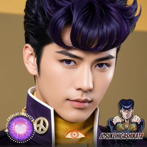 Josuke Higashikata Cosplay Purple Contact Lenses