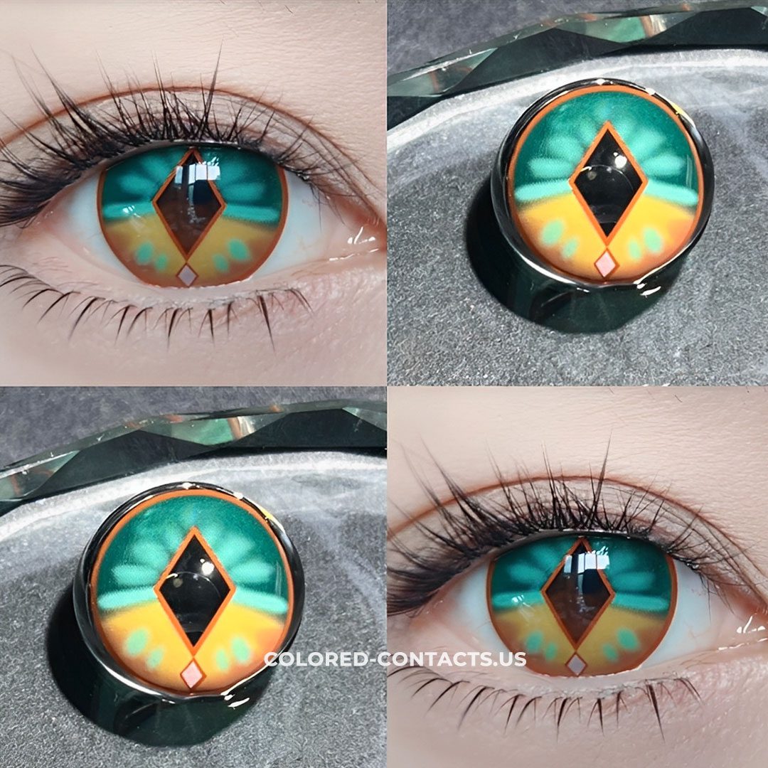 Genshin Impact Kinich Cosplay Contact Lenses
