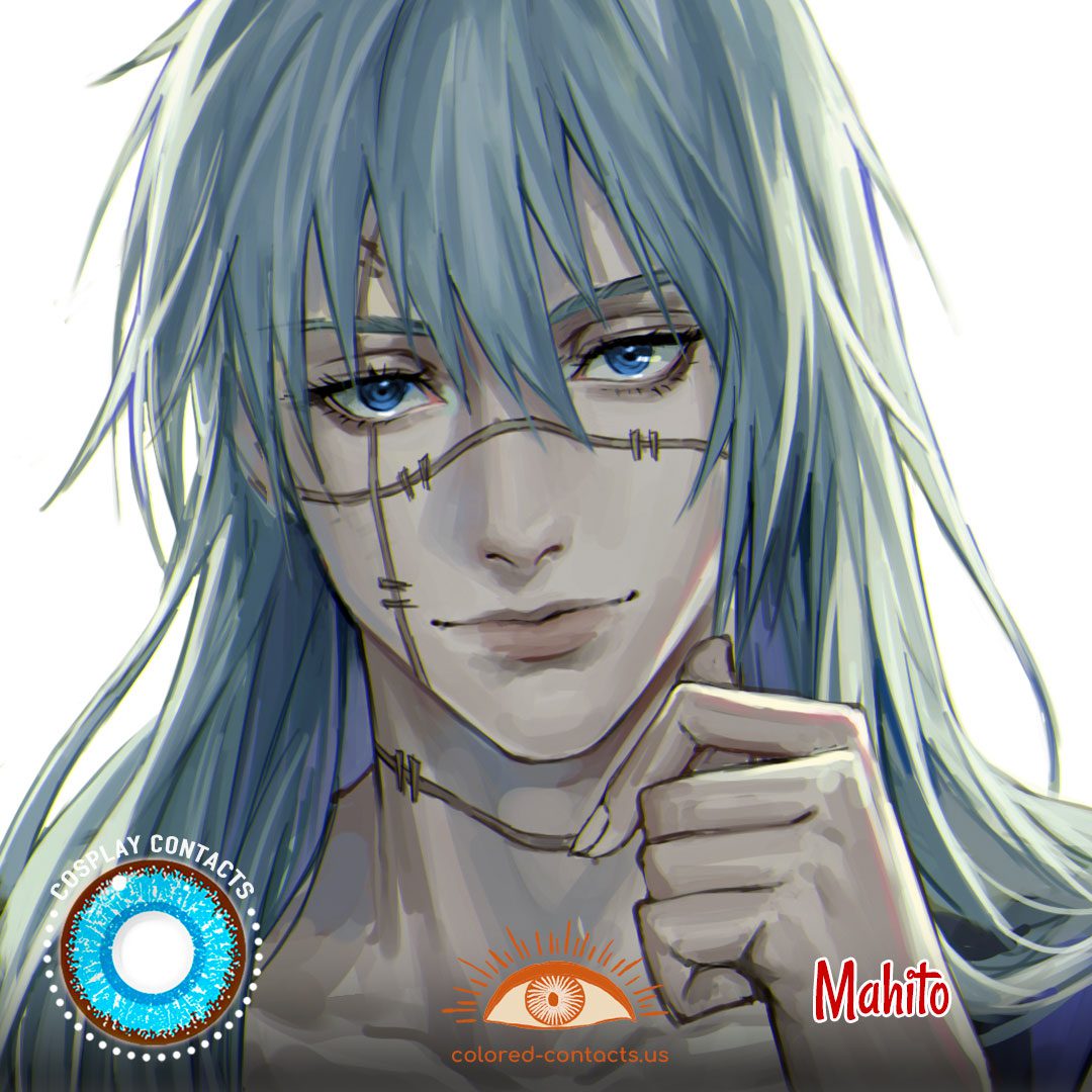 Jujutsu Kaisen : Mahito Cosplay Contact Lenses