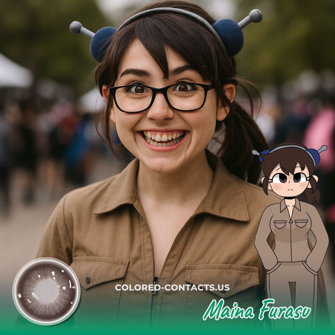 Maina Furasu Cosplay Contact Lenses