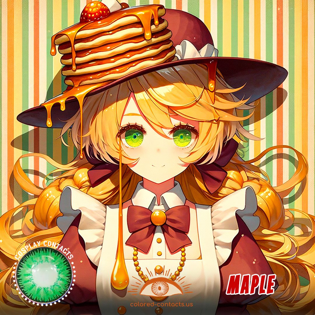 Maple Cosplay Contact Lenses