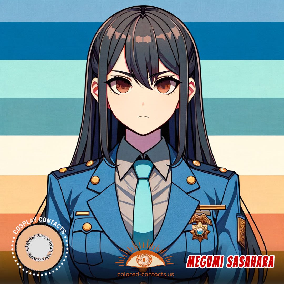 Megumi Sasahara Cosplay Contact Lenses