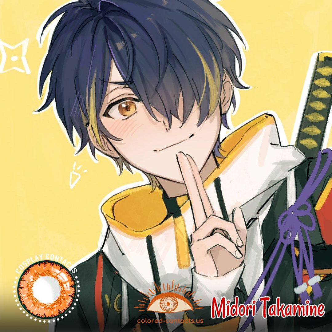 Ensemble Stars : Midori Takamine Cosplay Contact Lenses