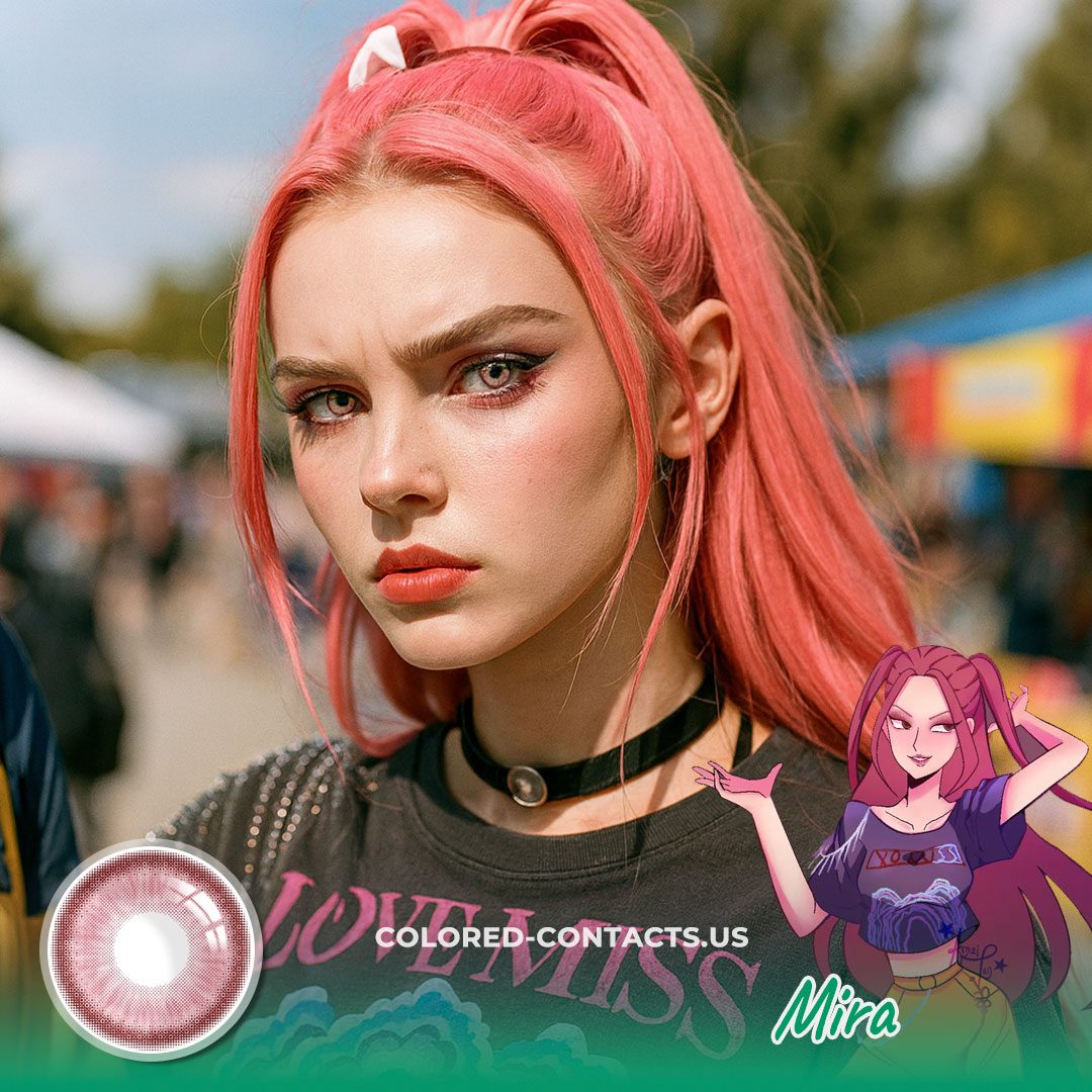 KPop: Mira Cosplay Contact Lenses