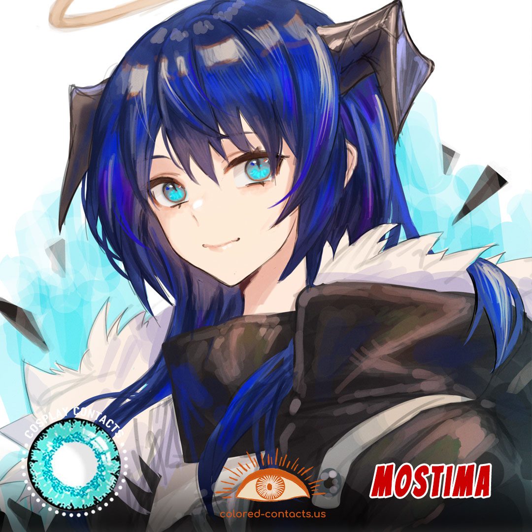 Arknights : Mostima Cosplay Contact Lenses