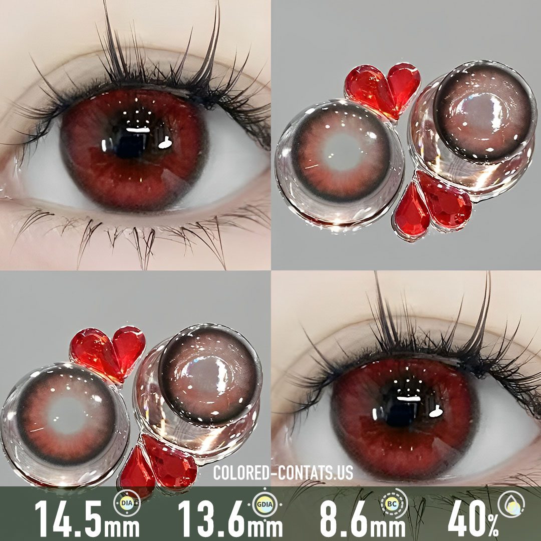 Mystical Tower Rose Contact Lenses