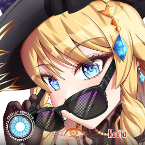 Genshin Impact Navia Cosplay Contacts