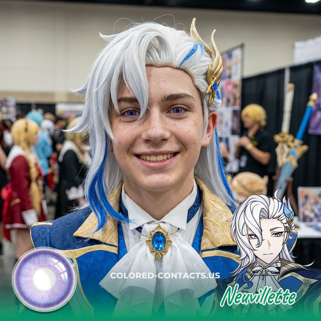 Neuvillette Cosplay Contact Lenses