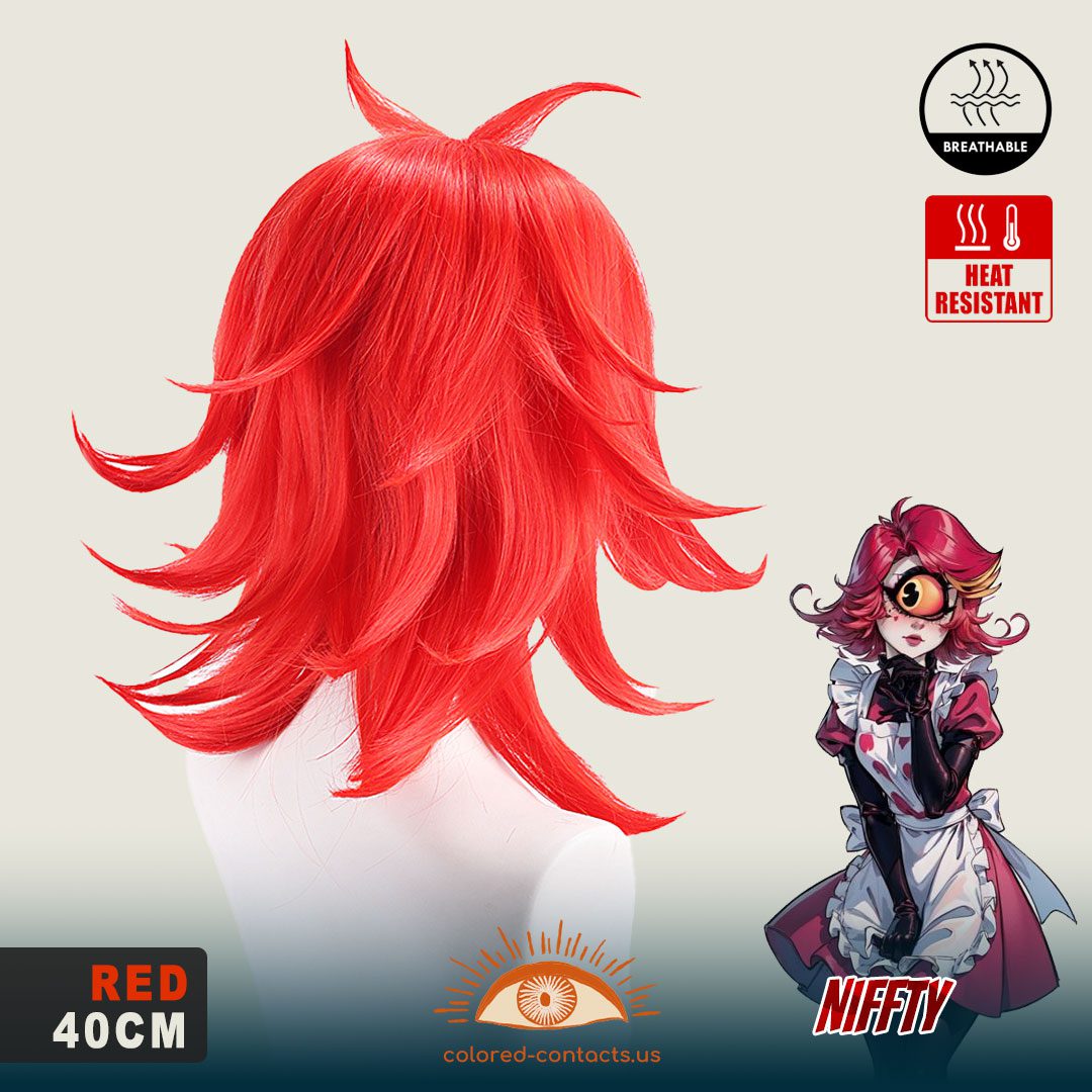 Hazbin Hotel: Niffty Cosplay Wig