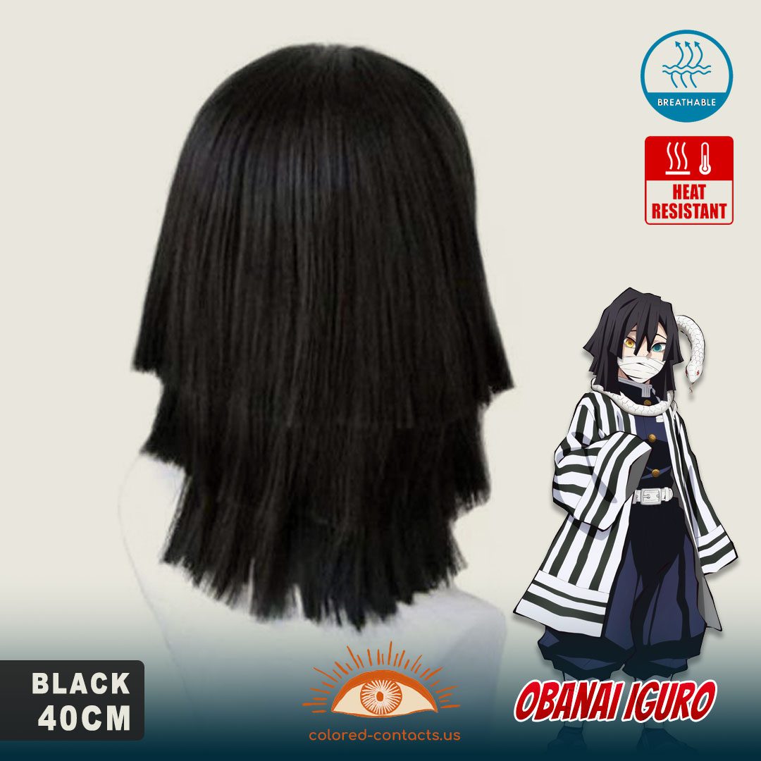 Obanai Iguro Cosplay Wig