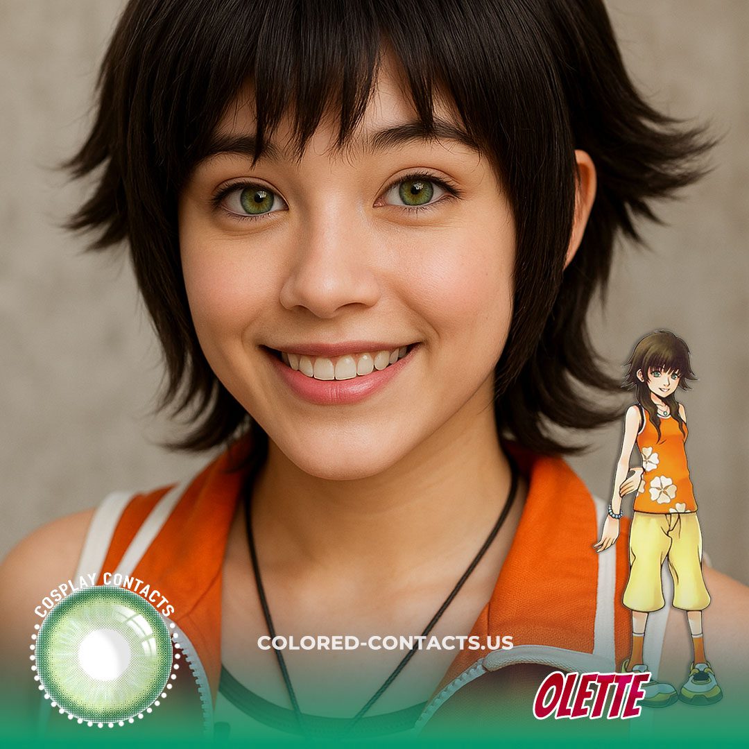 Kingdom Hearts: Olette Cosplay Contact Lenses