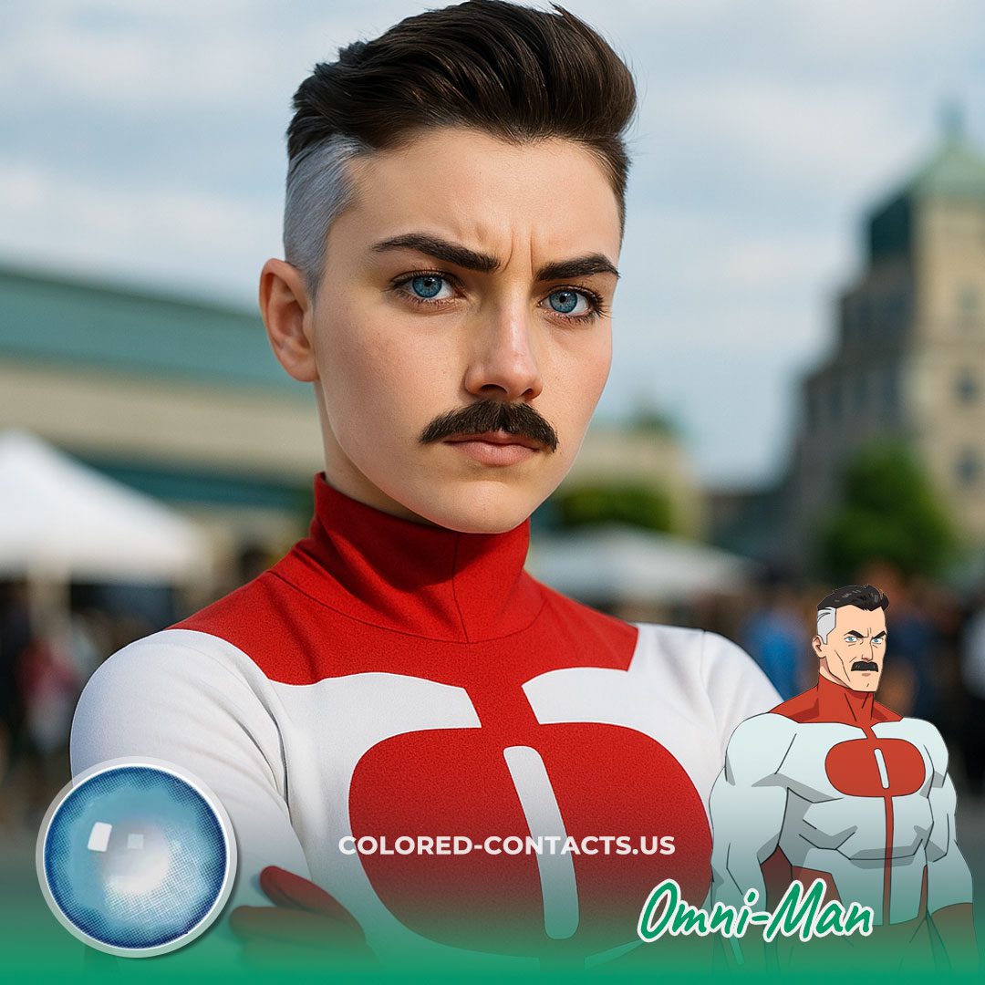 Omni-Man Cosplay Contact Lenses