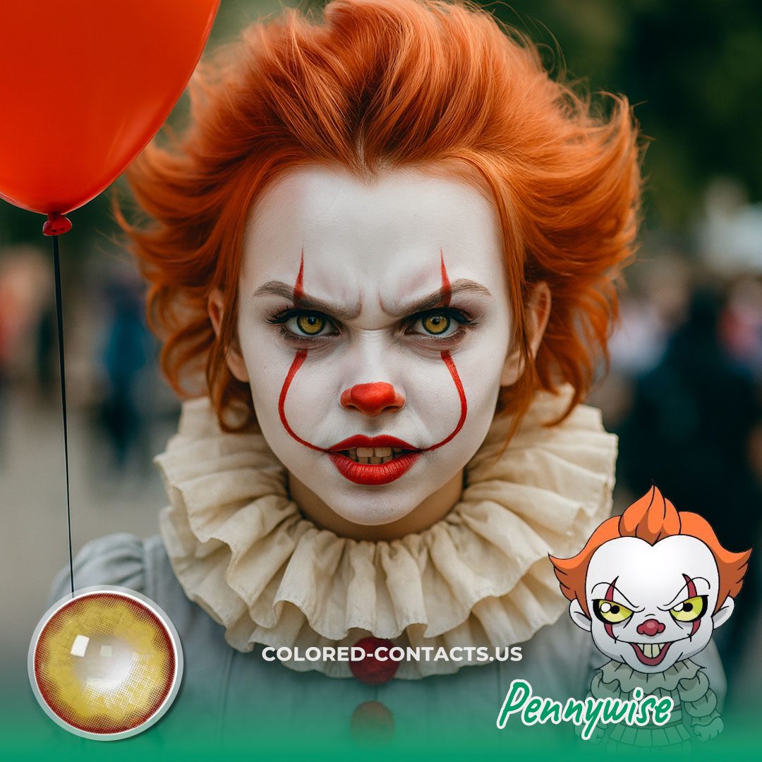 Pennywise Cosplay Contact Lenses