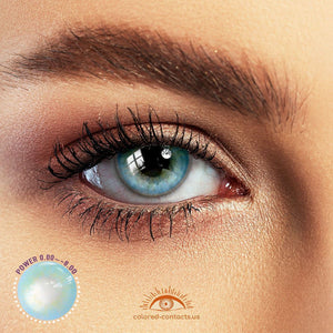 Polar Lights Blue Colored Contacts