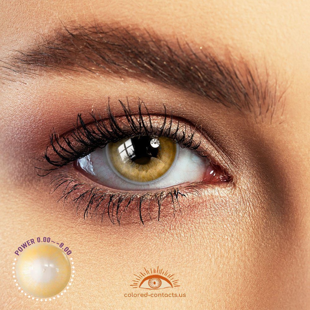Polar Lights Brown Colored Contacts