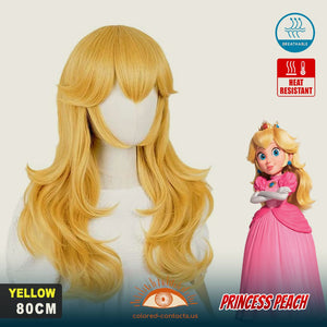Princess Peach Cosplay Wig