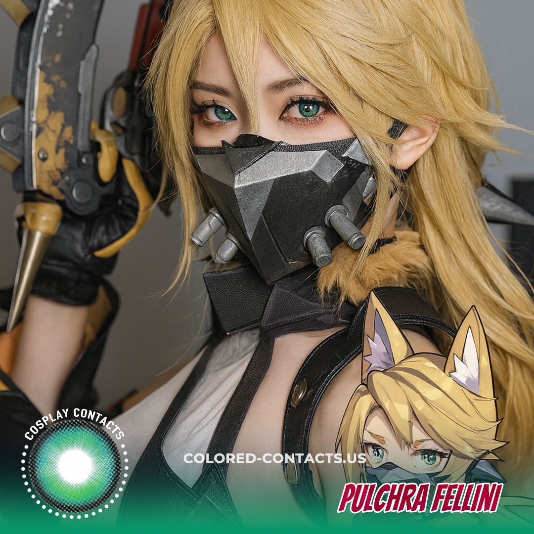 ZZZ Pulchra Fellini Cosplay Contact Lenses