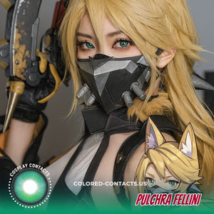 ZZZ Pulchra Fellini Cosplay Contact Lenses