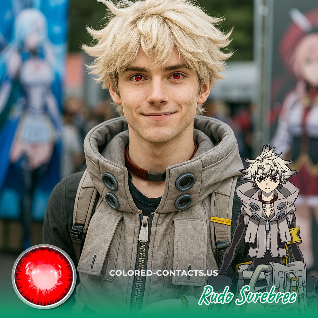 Rudo Surebrec Cosplay Contact Lenses