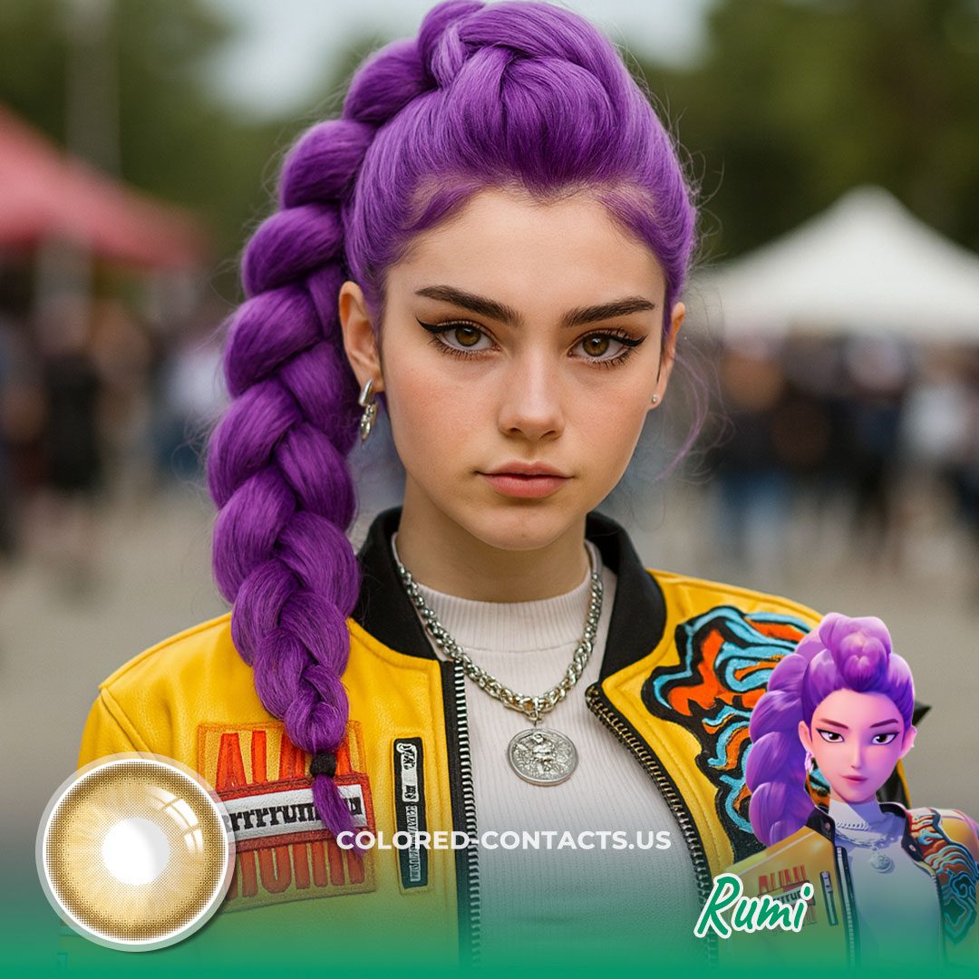 KPop : Rumi Kang Cosplay Contact Lenses