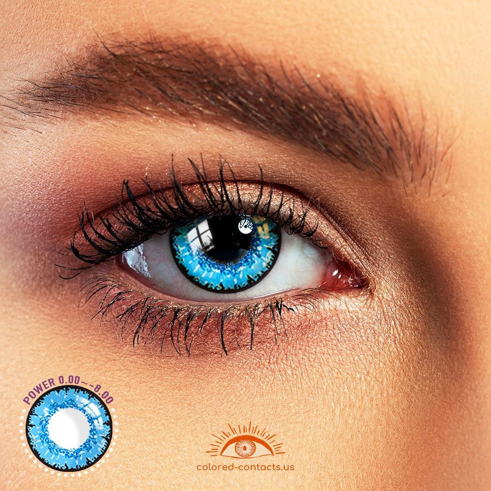 Sailor Mercury Cosplay Contact Lenses